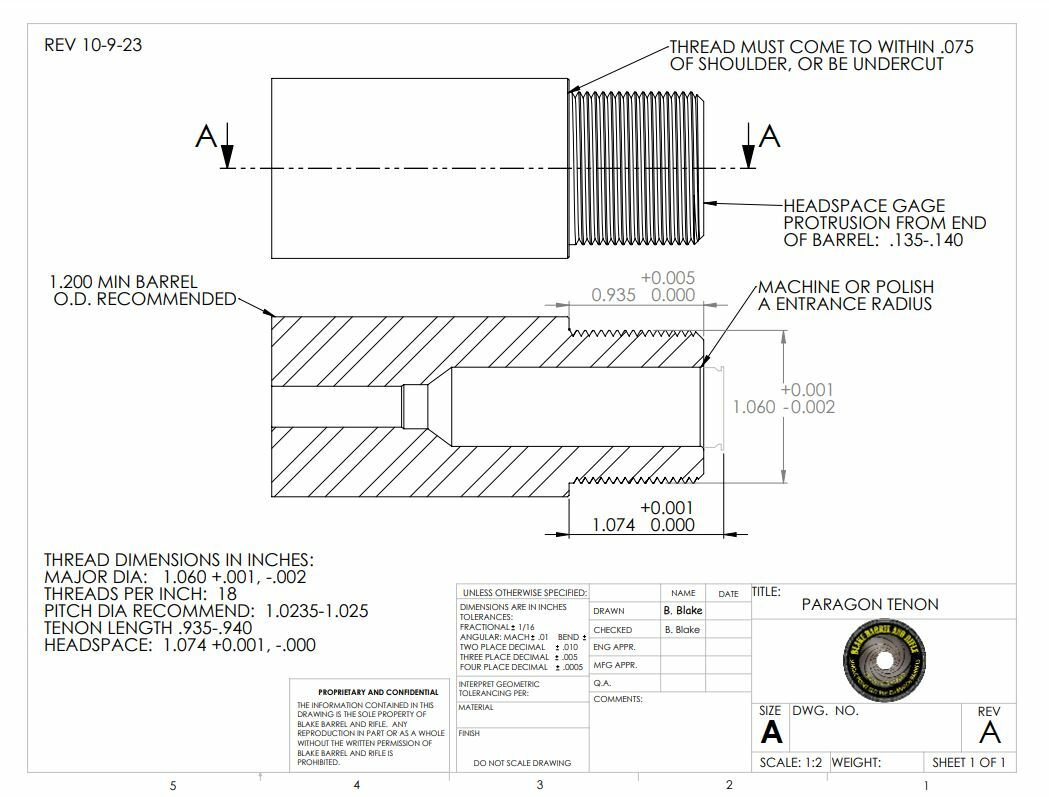 Paragon Tenon Print