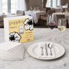 Poppies White 2-Ply Napkins 40x40cm 8-Fold - Pack of 2000