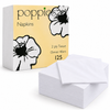 Poppies Buttermilk 2-Ply 4-Fold Napkins 40x40cm - Pack of 2000