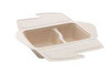 Sabert Rectangular 2comp 800ml. Meal Box PUL47080020