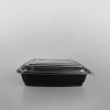 Somoplast [838] Black Microwavable Container [750cc] Just Base (a pack of 300)
