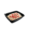 Somoplast [837] Black Microwavable Container [900cc] Just bases (a pack of 300)