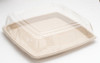 Sabert PET Lids for 27cm Square Bepulp Platters [PUL52910F025]