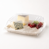 Sabert PET DOMED LID - for 27cm Square Pulp Platters - 25pcs