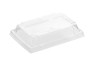 rPET Lid For Sabert Zen Kraft Sushi Tray  120x62x22mm[T00] (Pack of 600 )
