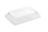 rPET Lid For Sabert Zen Kraft Sushi Tray  120x62x22mm[T00] (Pack of 600 )