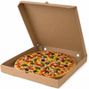 13 Inch Pizza Boxes – Brown Kraft Cardboard, Pack of 100