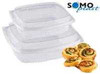 Somoplast [907] Clear Rect. Container [750cc] Just the Base (a pack of 280)