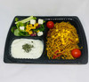 Somoplast [824] Black 3comp Microwavable Container [750cc] Just Base (a pack of 260)