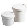 Go Pack Paper Soup Container & Lid Combo [16oz] (473ml) (a pack of 250)