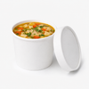 Go-Pak 16oz (473ml) Paper Soup Cups with Lids – Pack of 250 Sets