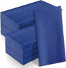 Poppies Navy Blue 2-Ply Napkins 8-Fold [40x40cm] - Pack of 2000 for Restaurants & Events  Supply Express