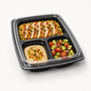 Somoplast 822 Microwavable 3-Compartment Container 1250cc - 260 Pack