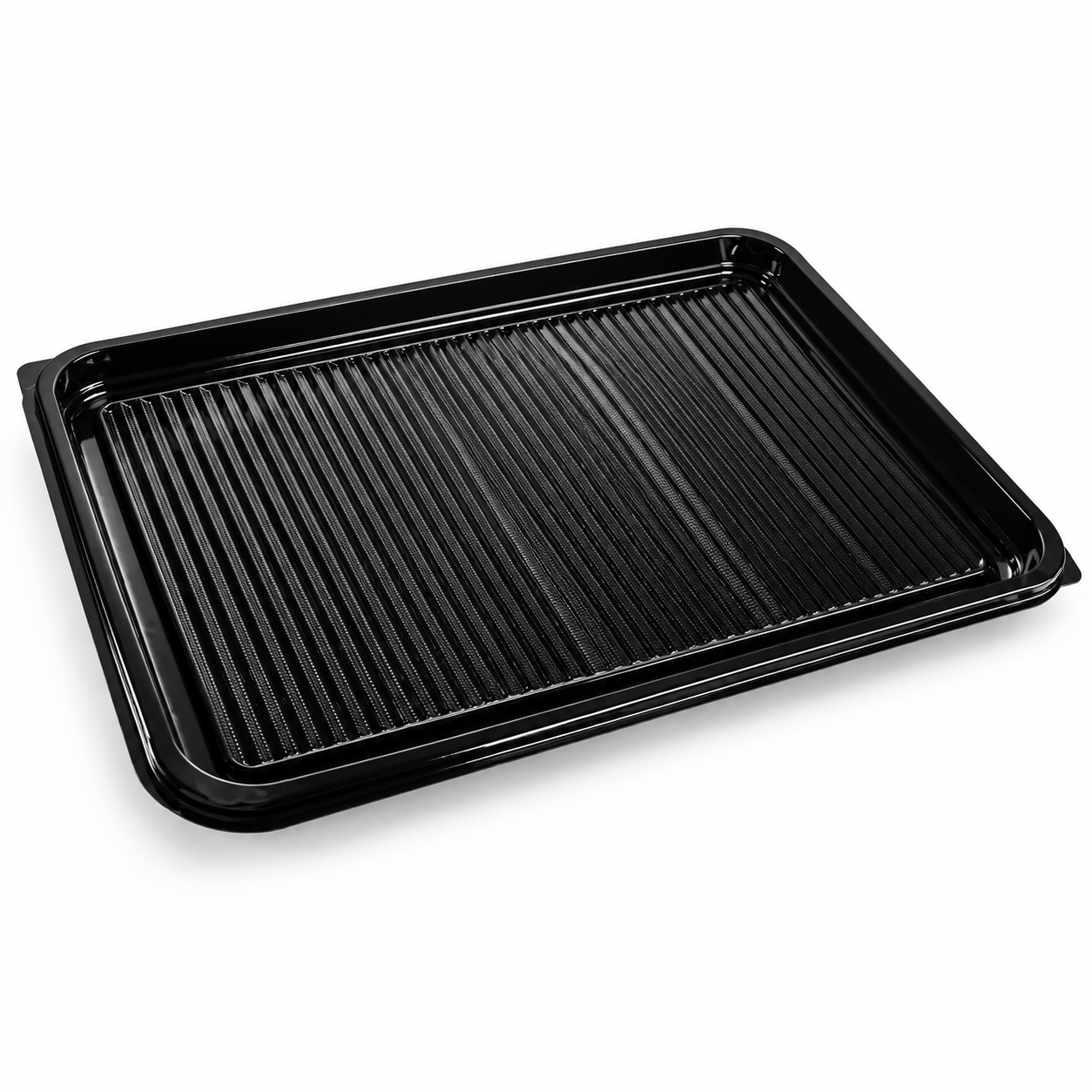 Medium Plastic Rectangular Platters Trays 395x295mm - 50pcs
