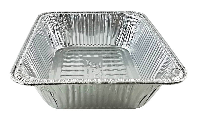 Half Deep Gastronorm Aluminium Foil Container [10x12x2.5 Inch] Just containers- Pack of 100  Supply Express