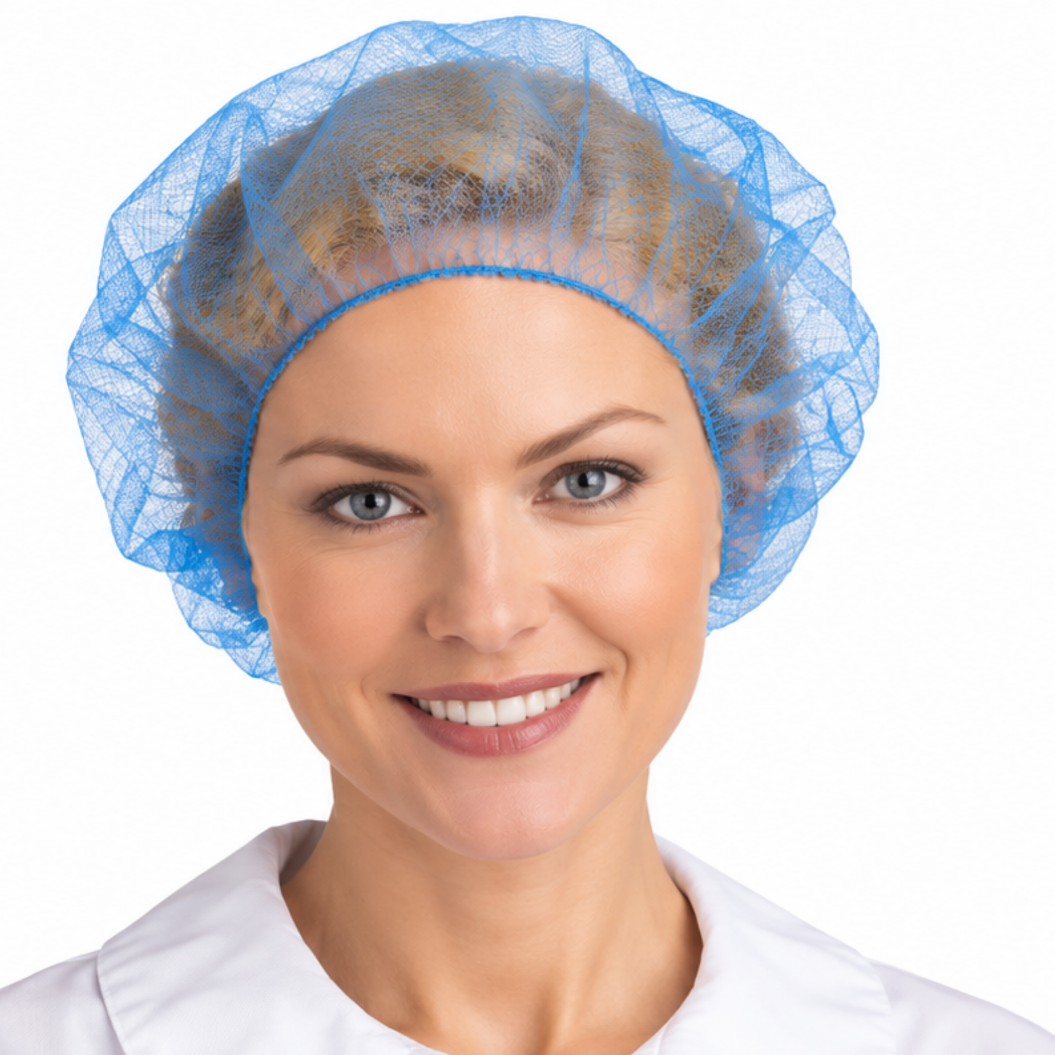 Hair Net (Bagged) Lightweight Blue (a pack of 100)