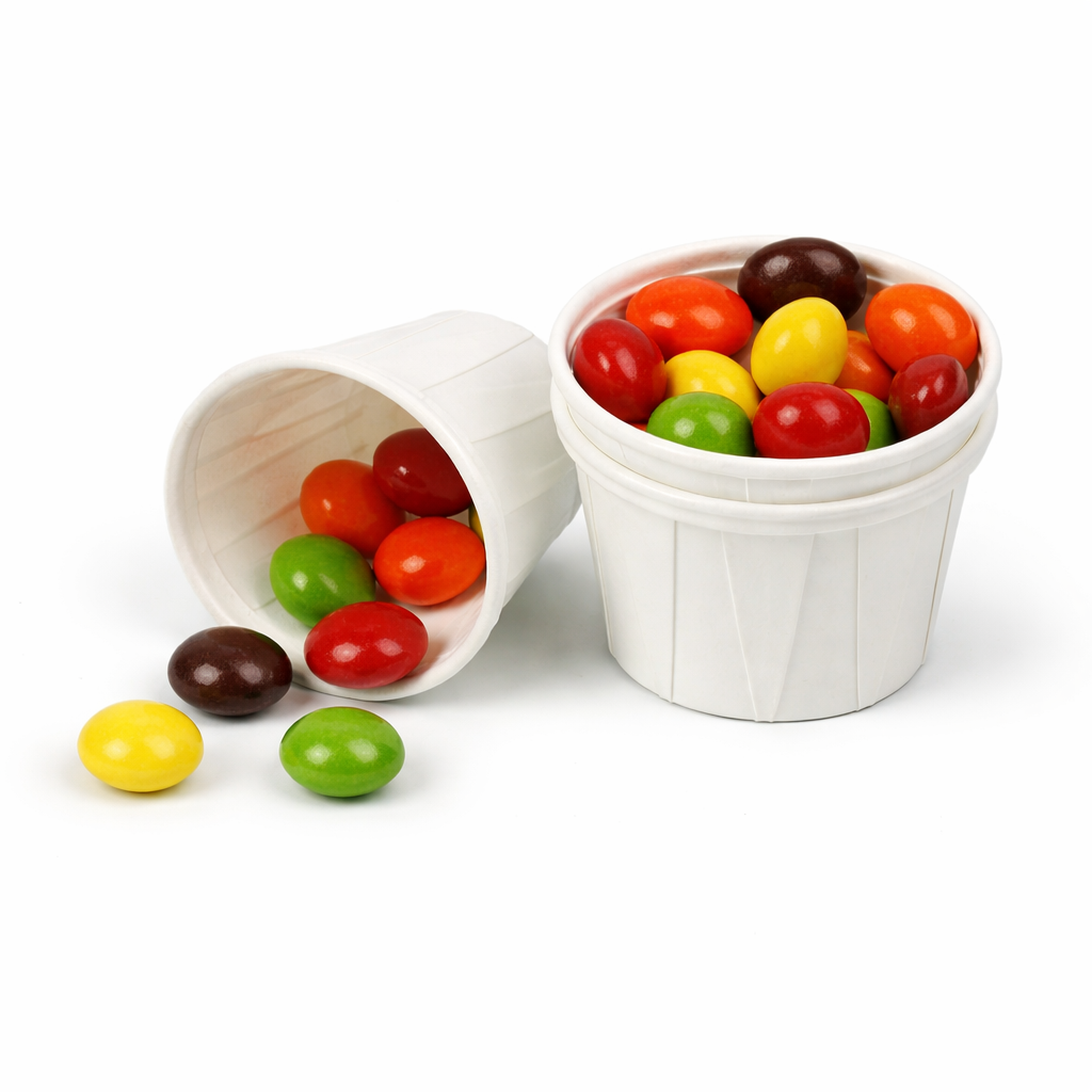 Paper Souffle Disposable 4oz Portion Cups F400 ‚ 5000pcs