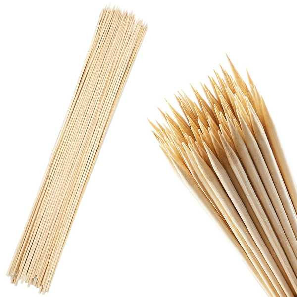 Wooden Bamboo Skewers [180mm] (a pack of 200)