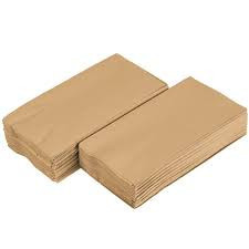 Recycled 33x33 Napkins 8-Fold 2-Ply - Pack of 2000 for Eco-Friendly Restaurants Poppies Supply Express
