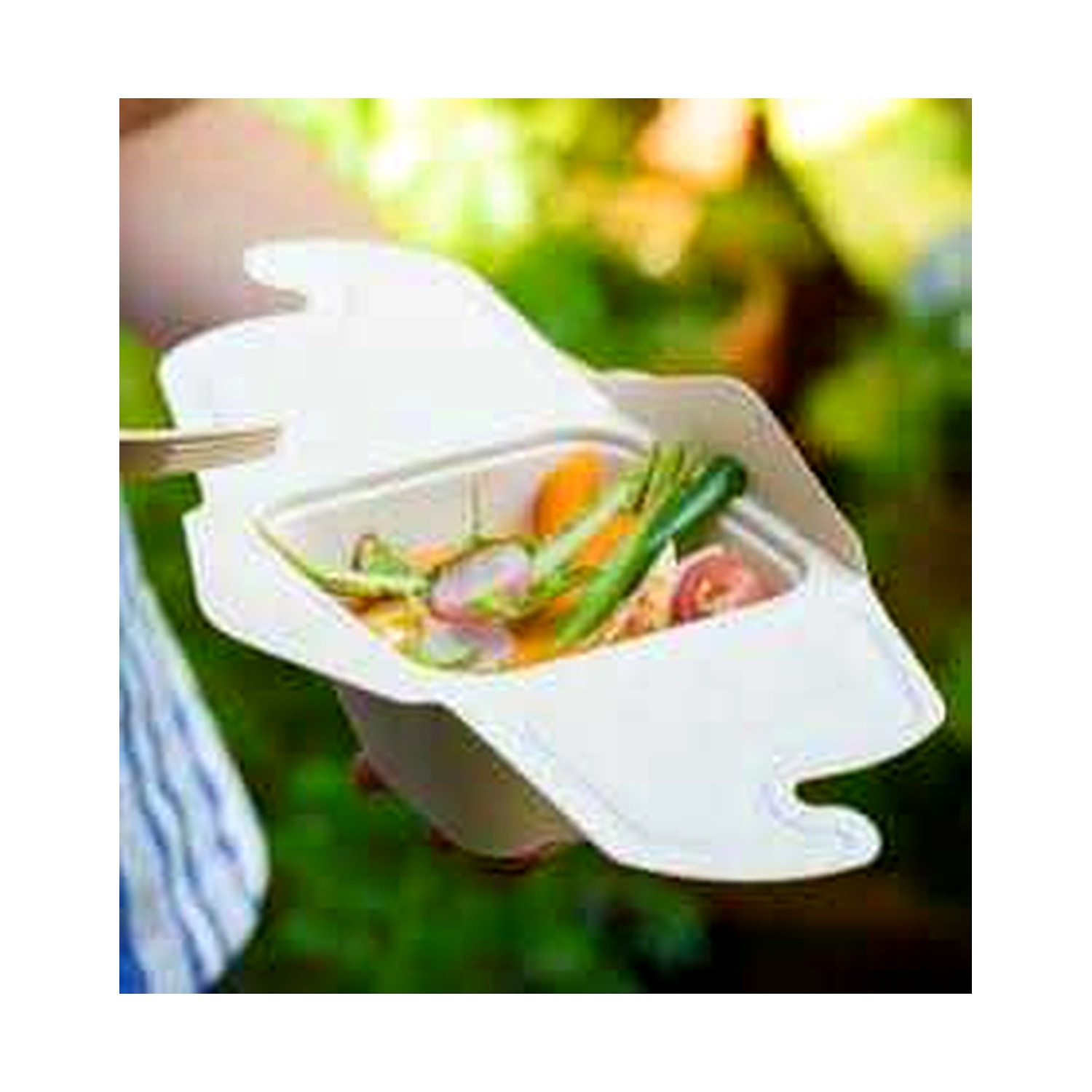 Sabert Rectangular Bagasse Meal Box 500ml PUL42050160 – Pack of 300