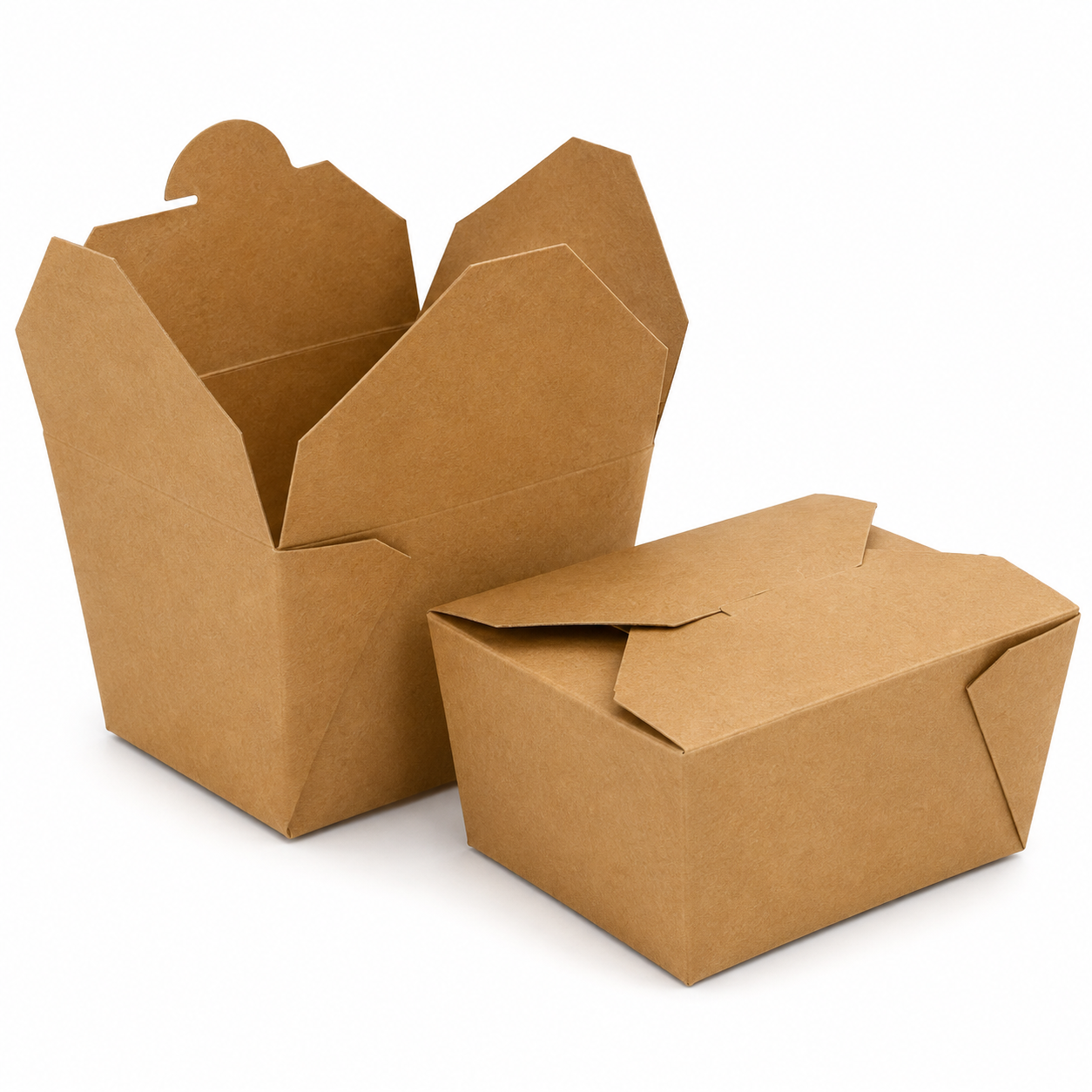 No.1 Brown Leakproof Paper Meal Box 26oz (750ml) - 200 Pcs