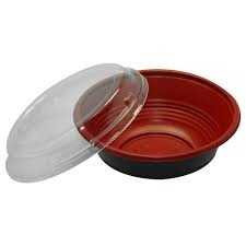 Somoplast Donburi Bowls with PET Lids 24 oz, 700ml [HD700] 175x85mm (a pack of 300)  Supply Express