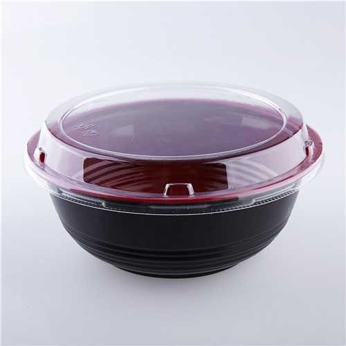 Somoplast Donburi Bowls with PET Lids 24 oz, 700ml [HD700] 175x85mm (a pack of 300)  Supply Express