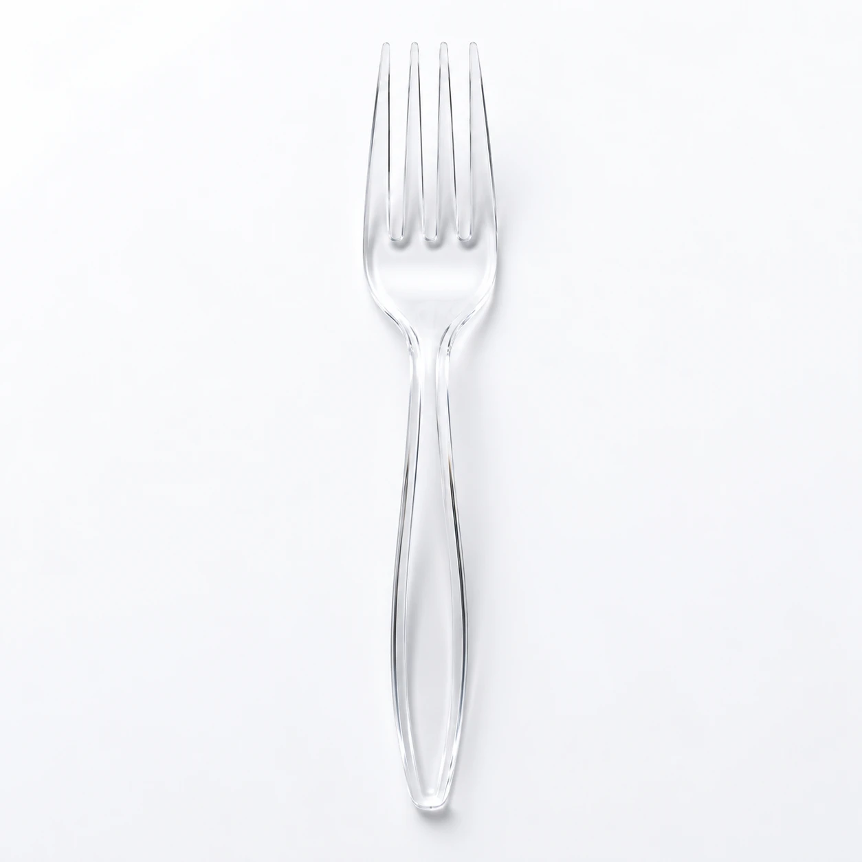 Plastic Clear Heavy Duty Forks (a pack of 1000)