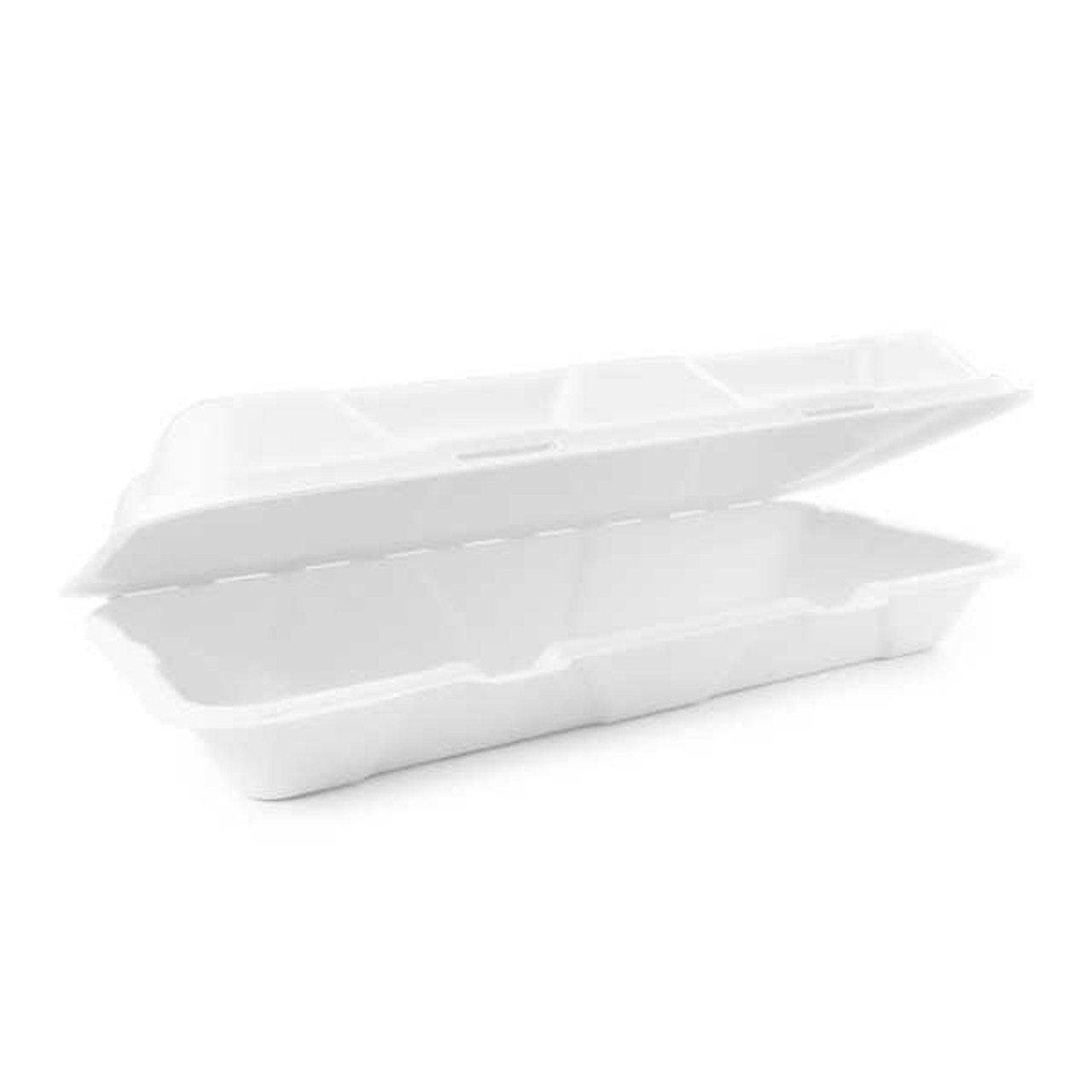 12x6 inches Bagasse Clamshell - Pack of 250