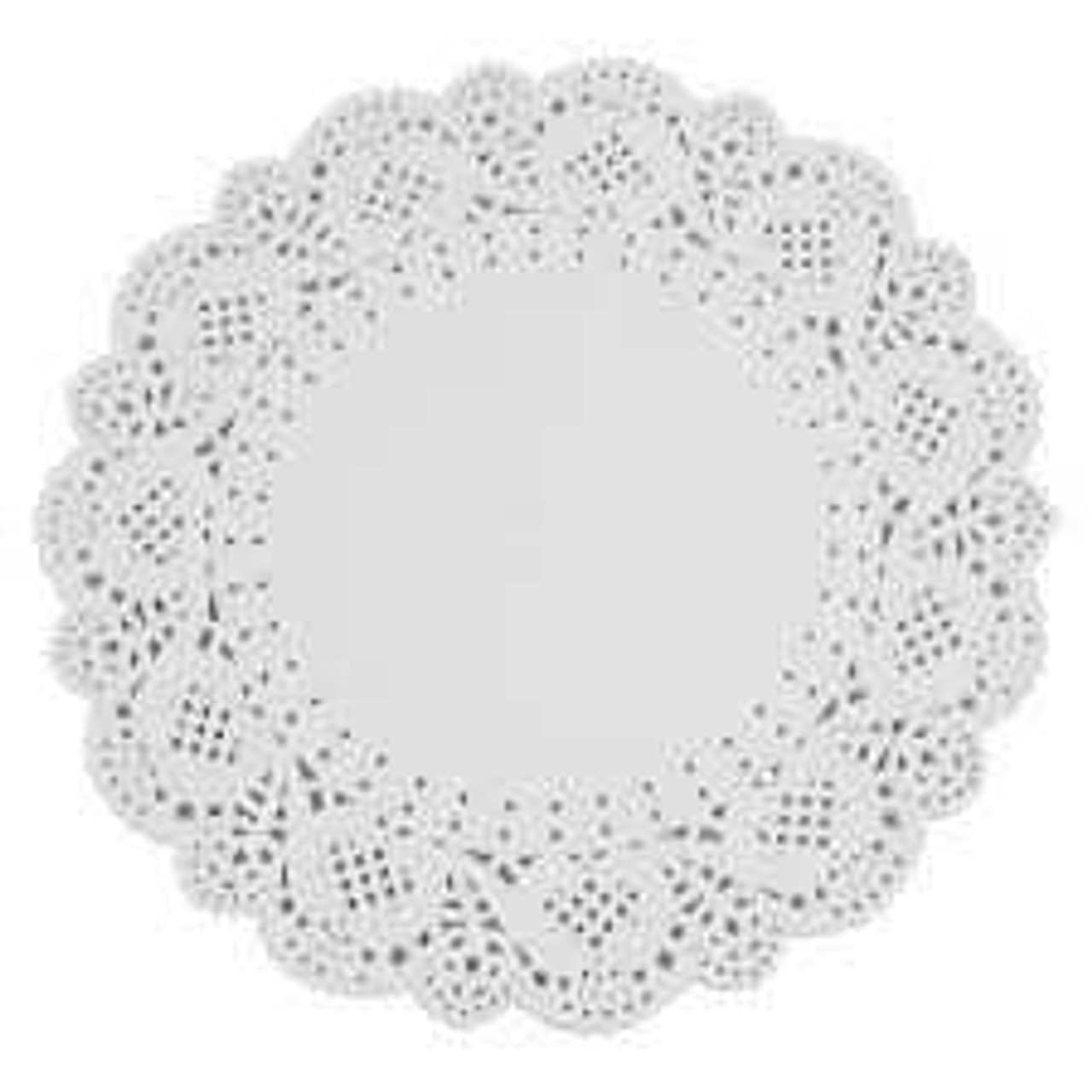 Swantex Round Paper Doyley White 114mm (4.5inch) - Pack of 250