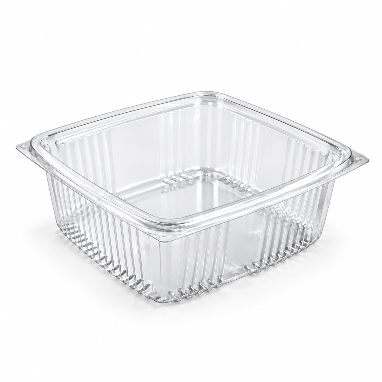 Somoplast Clear Rectangular Container Base 912 (2000cc) - Pack of 240