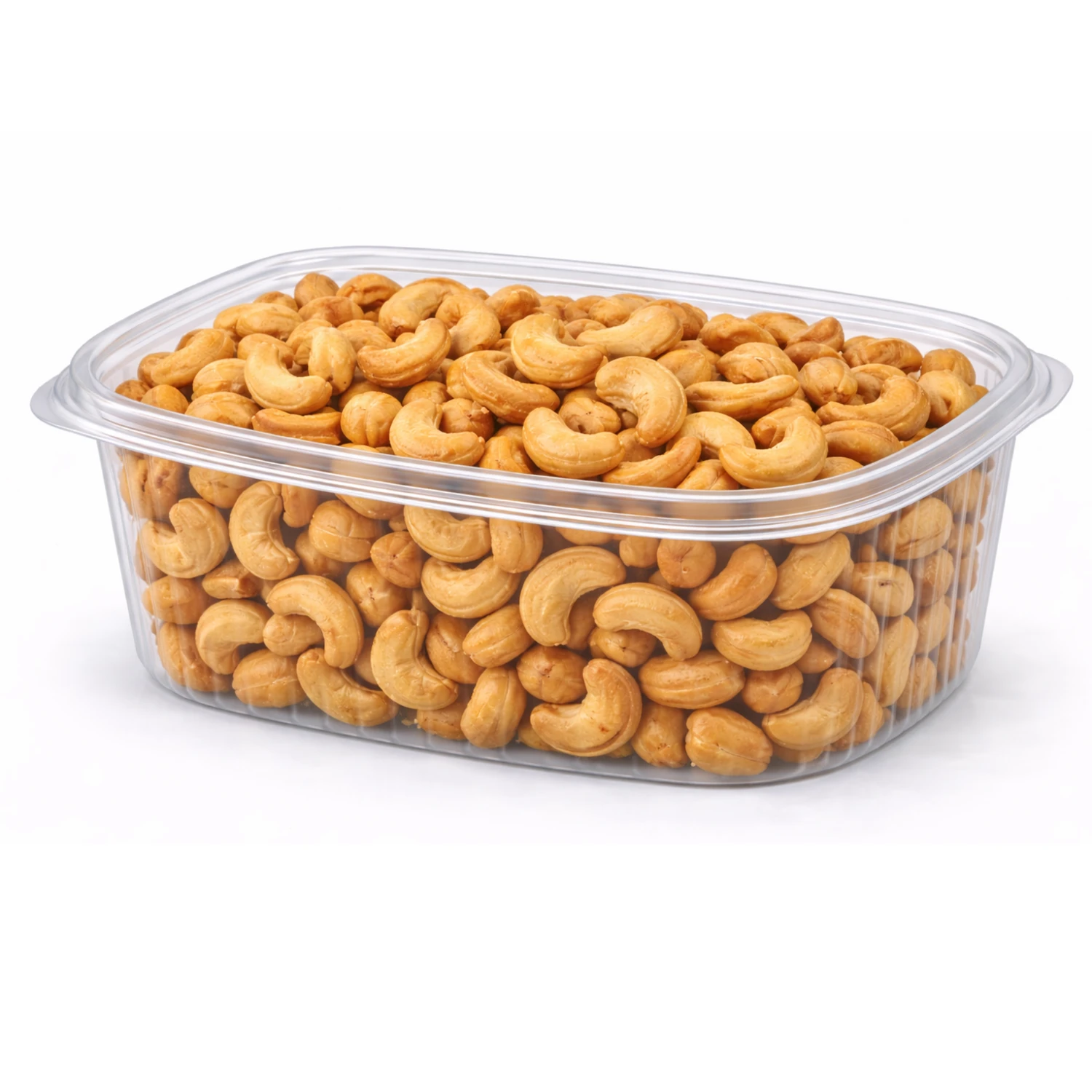 Somoplast 969 Clear Hinged Lids Rectangular Containers 1500cc - Pack of 250