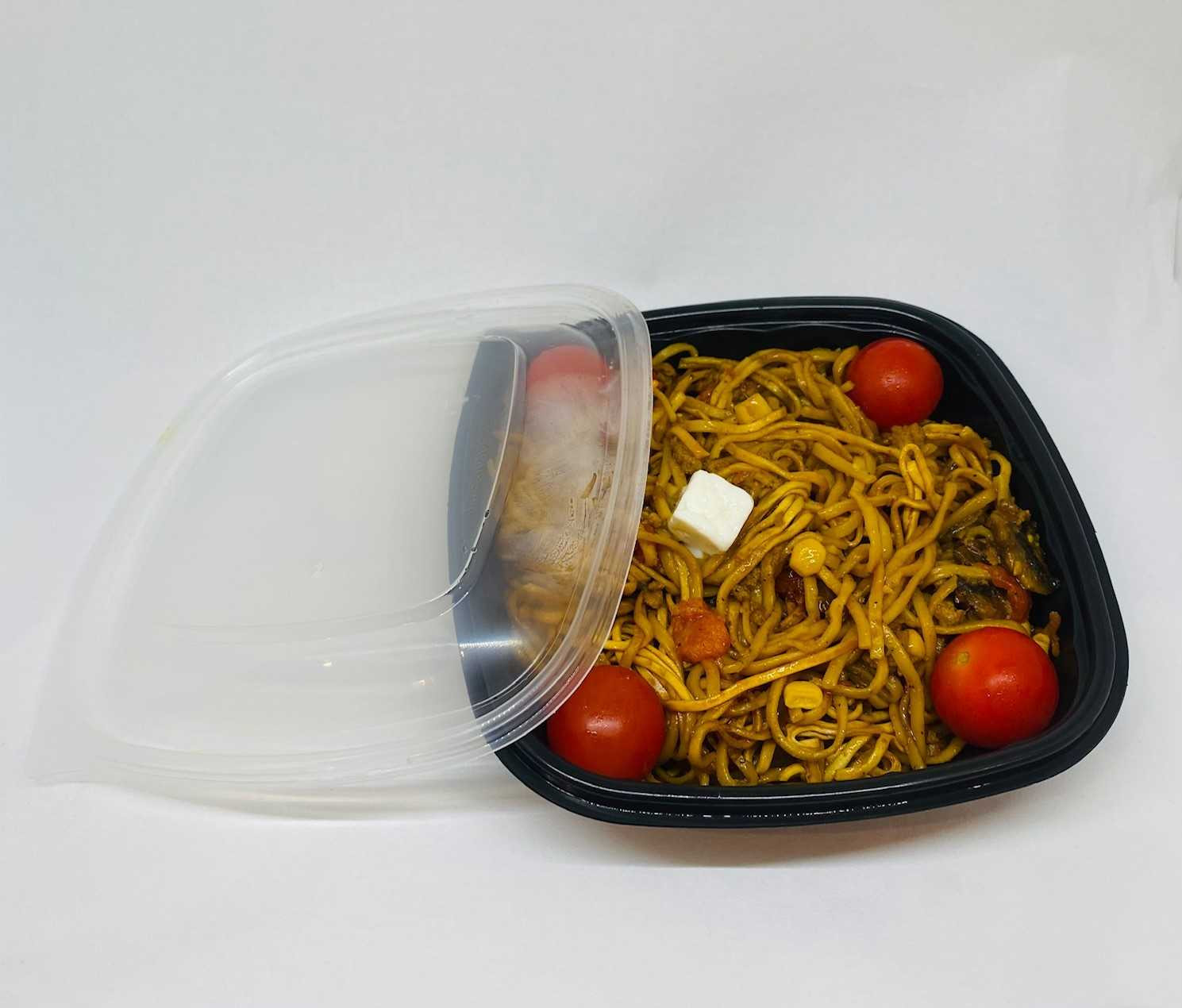 Lids for Somoplast 780 Square Black Food Container (a pack of 270)