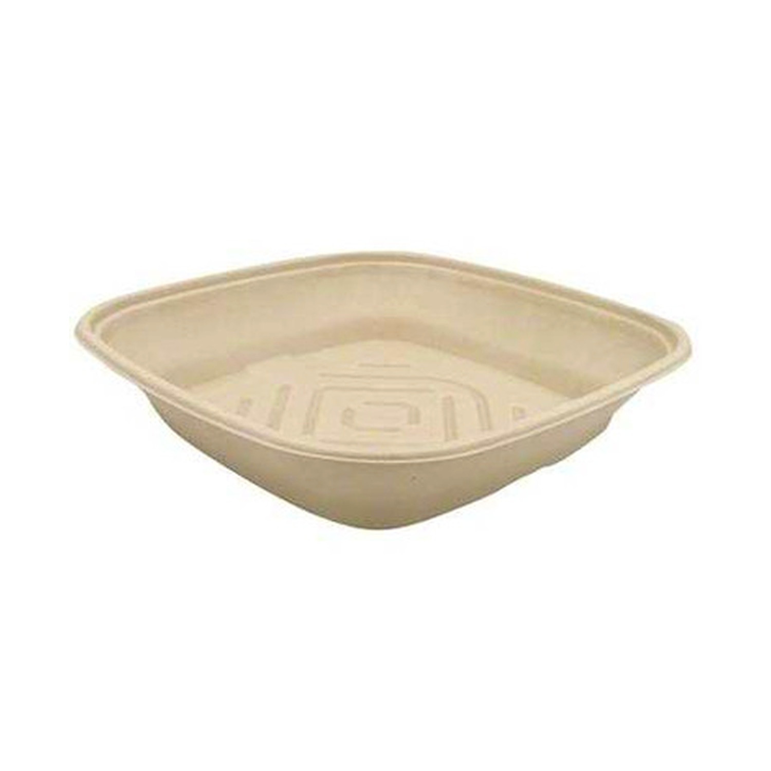 Sabert Square Pulp Bowl 750ml, PUL14124 - Pack†of 300
