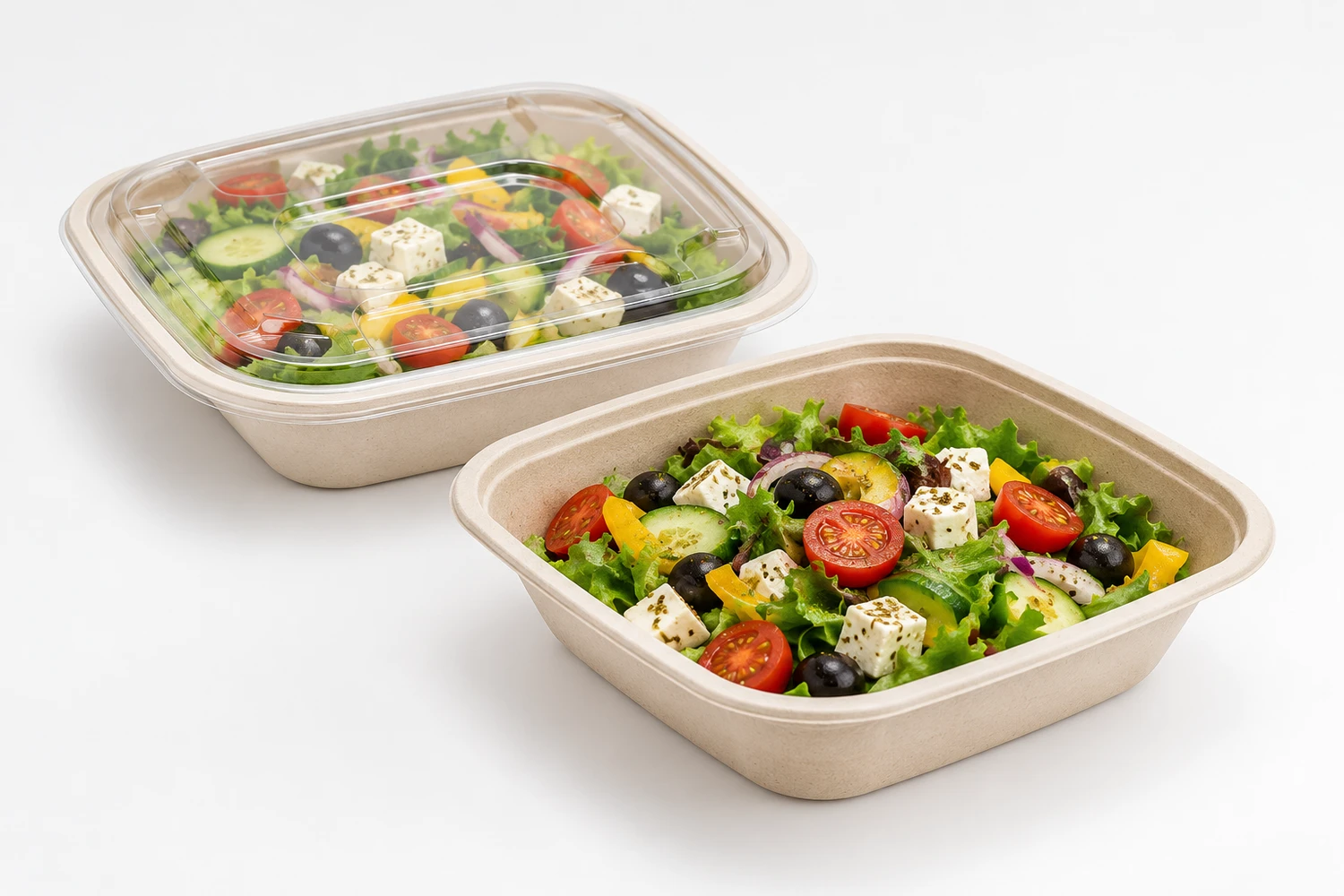Sabert Square Pulp Catering Bowl 2250ml PUL42110800 