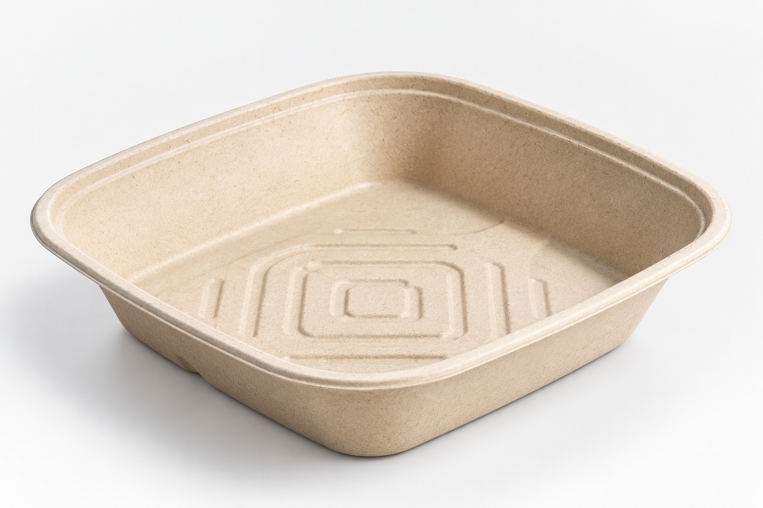 Sabert Square Pulp Catering Bowl 2250ml PUL42110800 