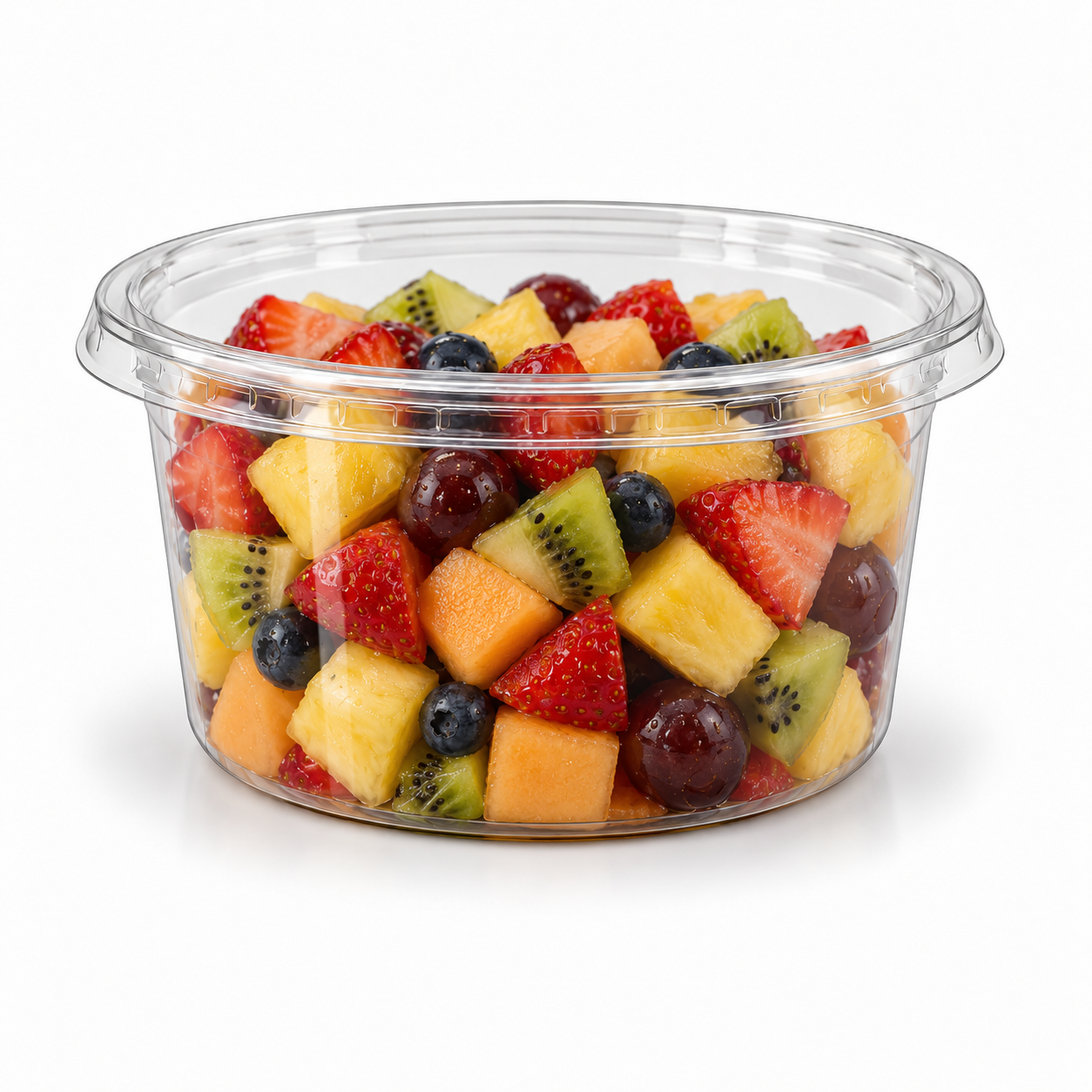  SRC 500cc Crystal Clear Deli container, cold & frozen Foods (500pcs)