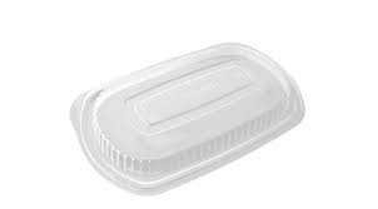 Mani Microwave Container M-9000TM2 (1040ml) Clear Medium Domed Lids - Pack of 400