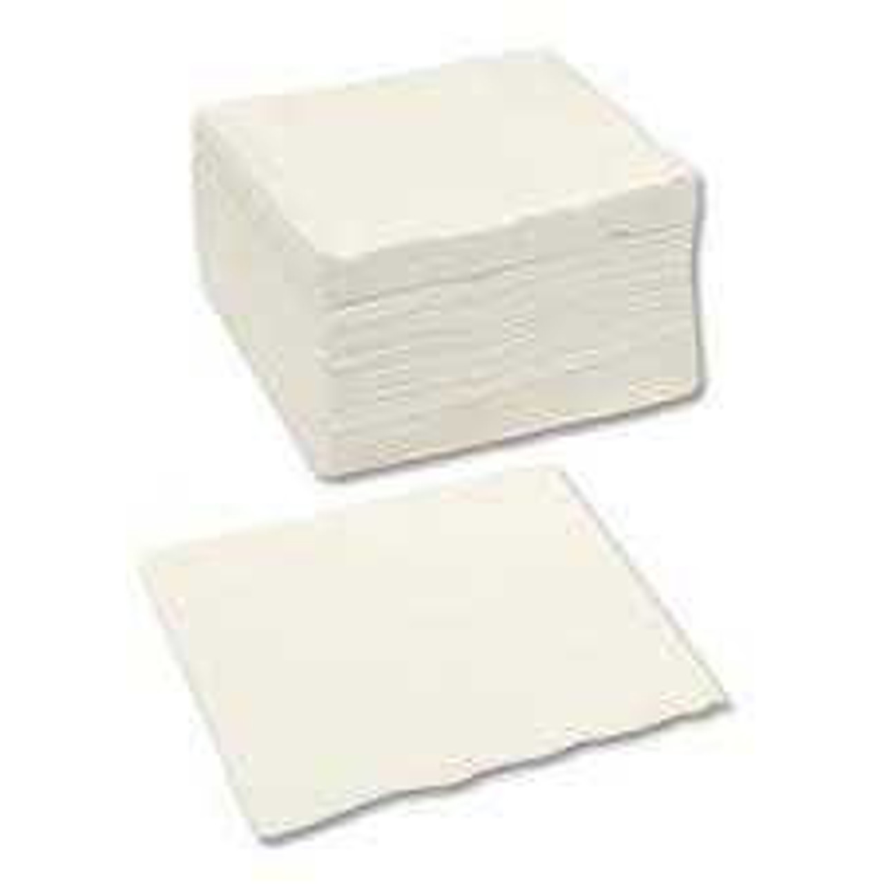 Poppies 2ply White Cocktail Napkins  24X24cm - Pack of 4000