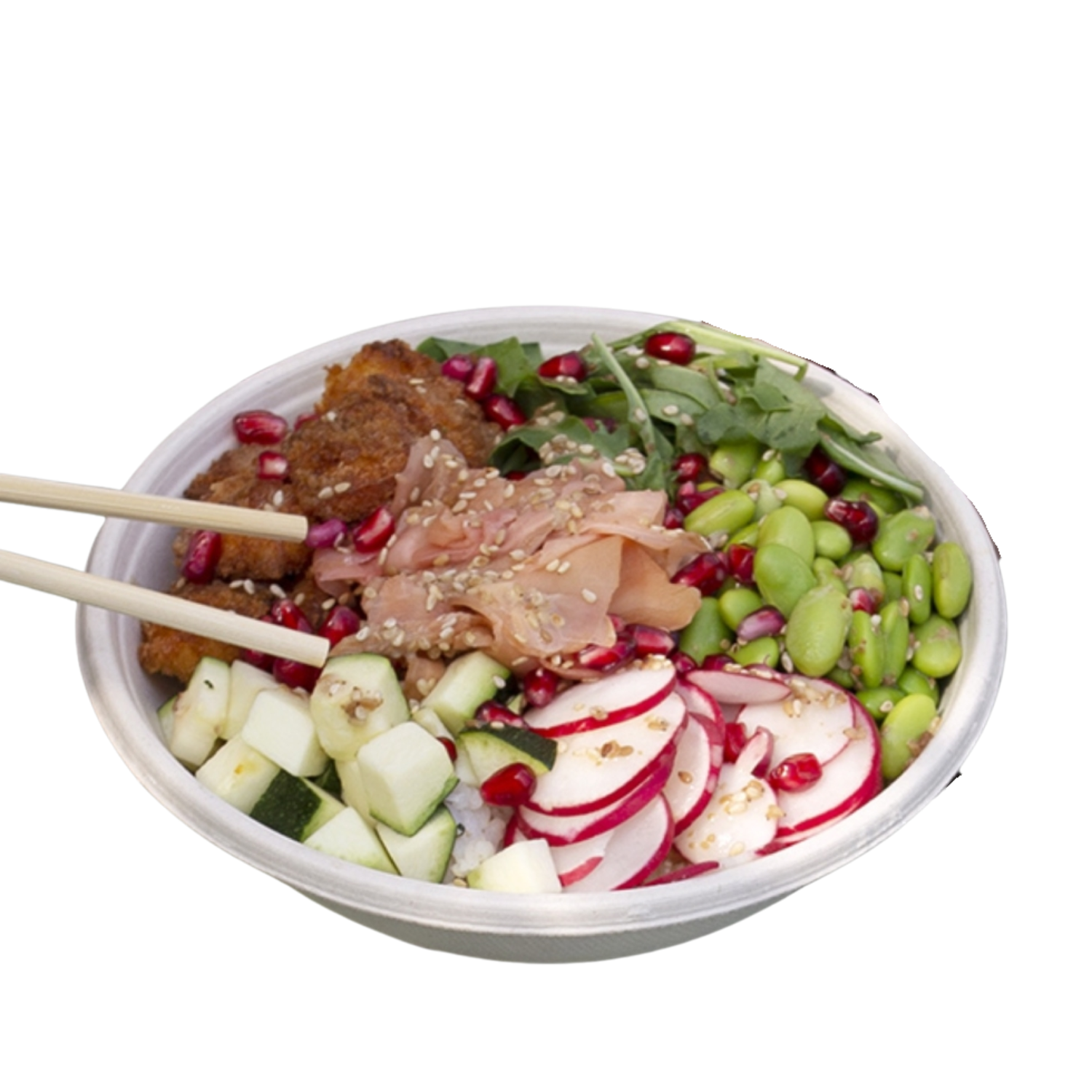 Sabert Buddha Round Pulp Bowl 1000ml [PUL12032]