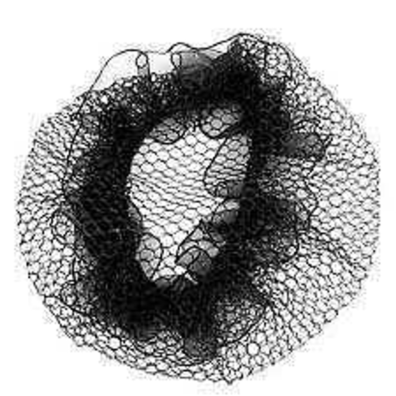 Lightweight Black Hair Net - Pack of 100