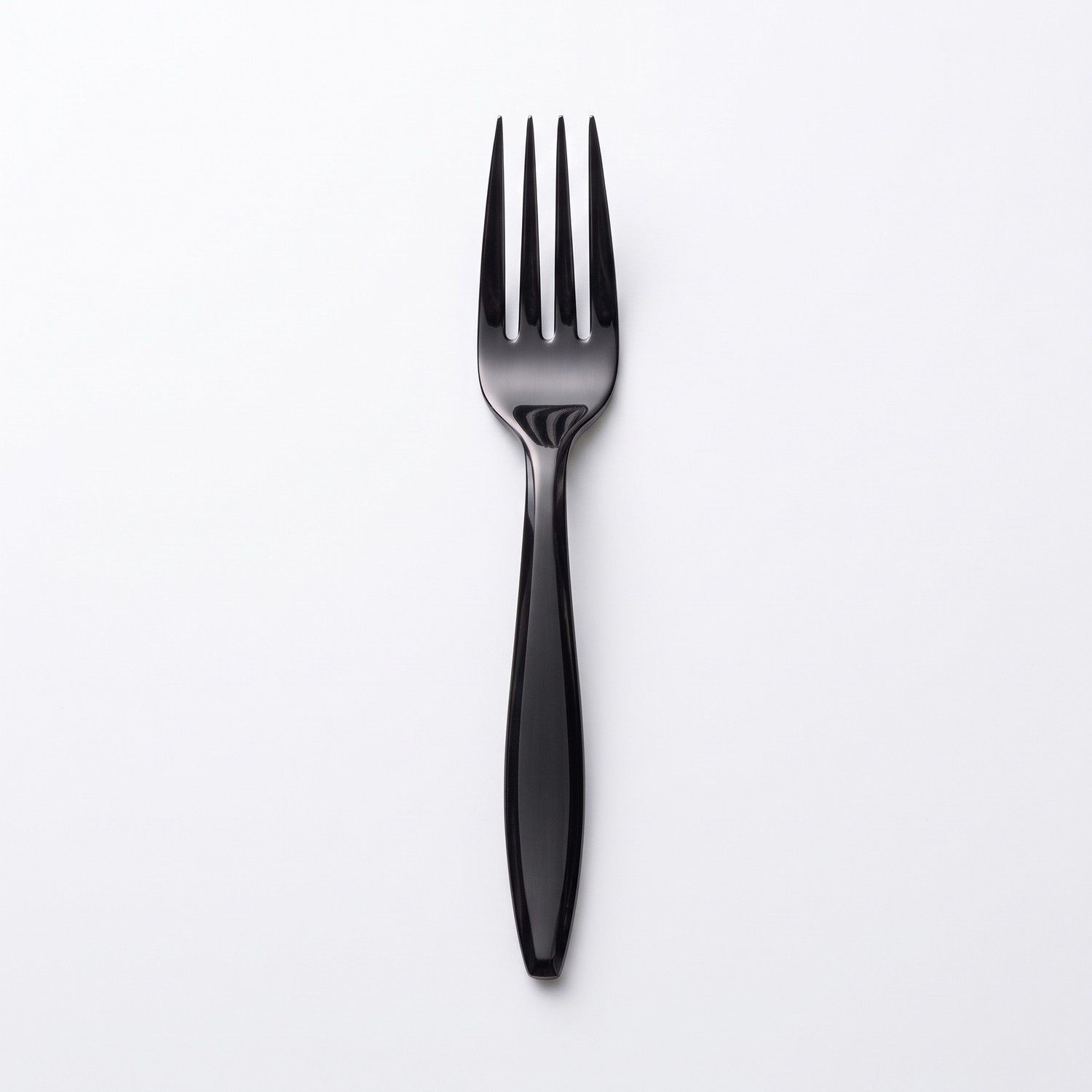 Premium Plastic Black Forks - Pack of 1000