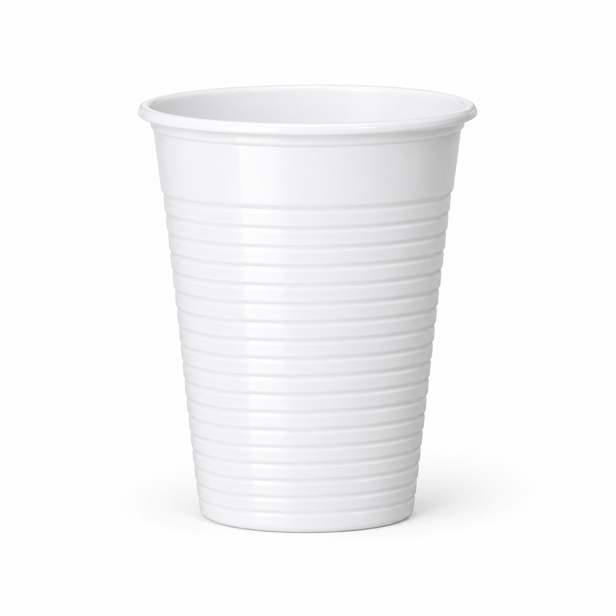 Somoplast Plastic White Water Cups 7oz/ 200ml (Pack of 3000)