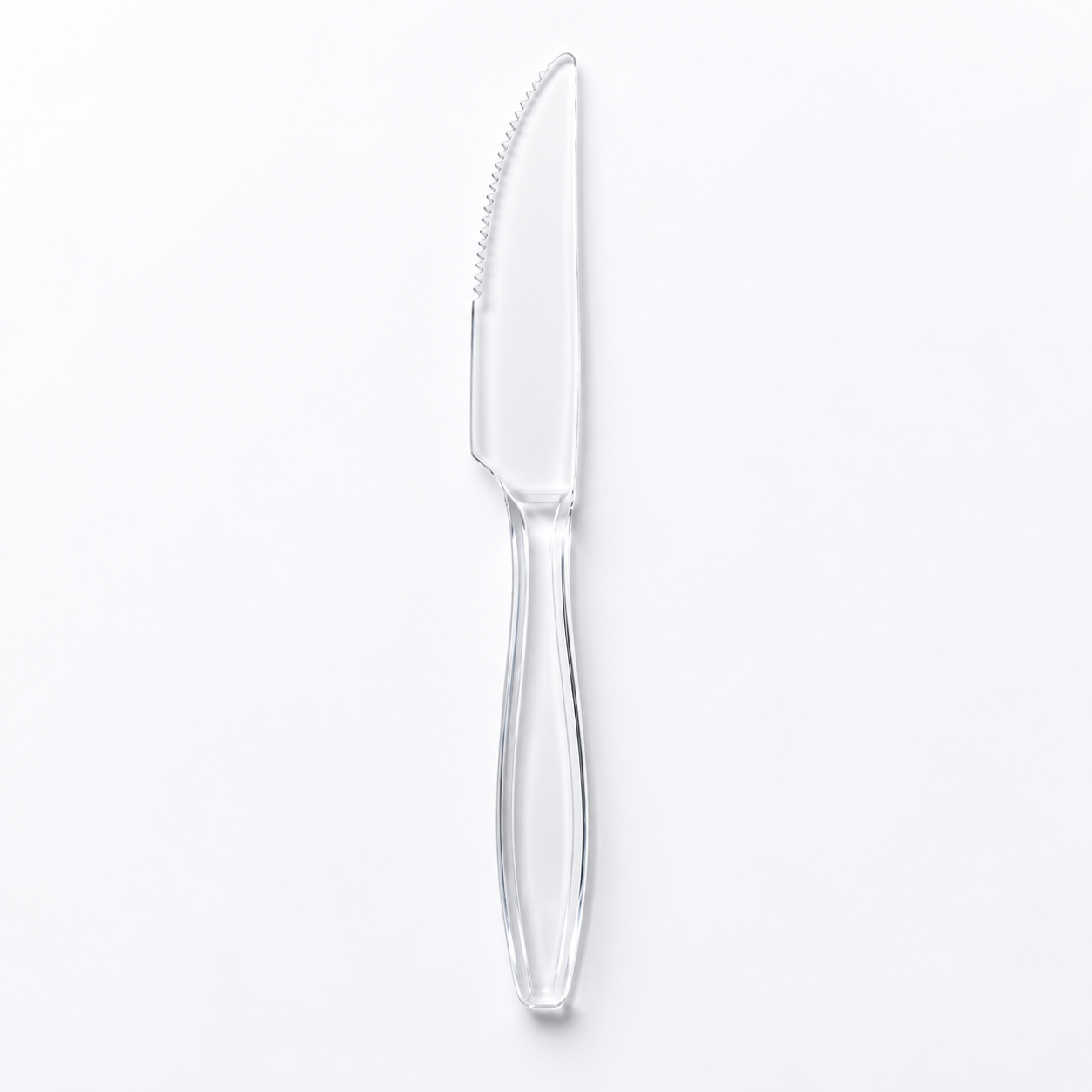 Heavy Duty Plastic Clear Knife (pack of 1000)