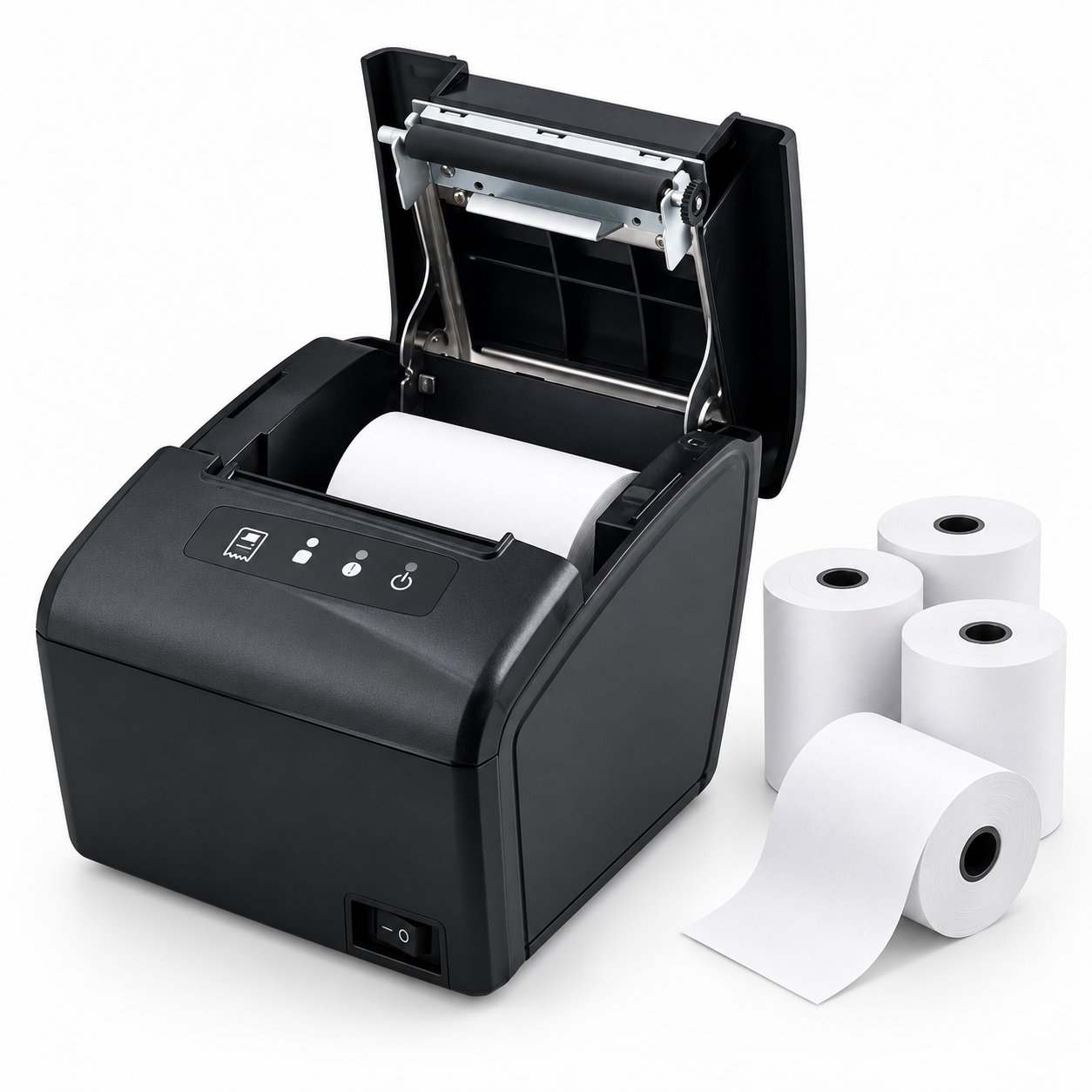 80 x 50mm Single-Ply Thermal Till Rolls – Pack of 20