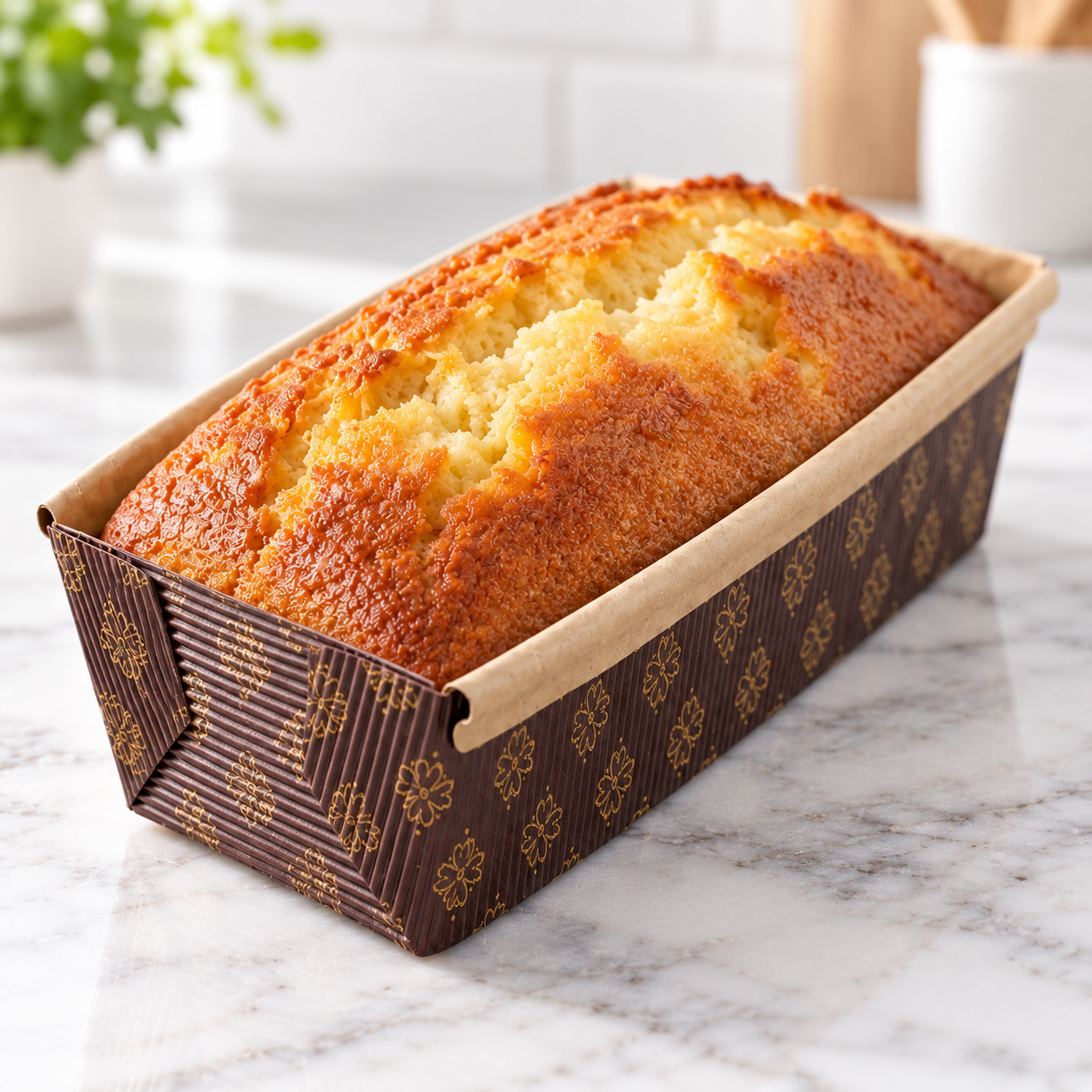 Large Disposable Paper Loaf Baking Pan 257x63x52mm – 600 Pack