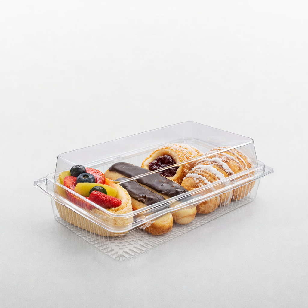 GPI Traitipack Clear Hinged Bakery Container X10H66 (336 Pcs)
