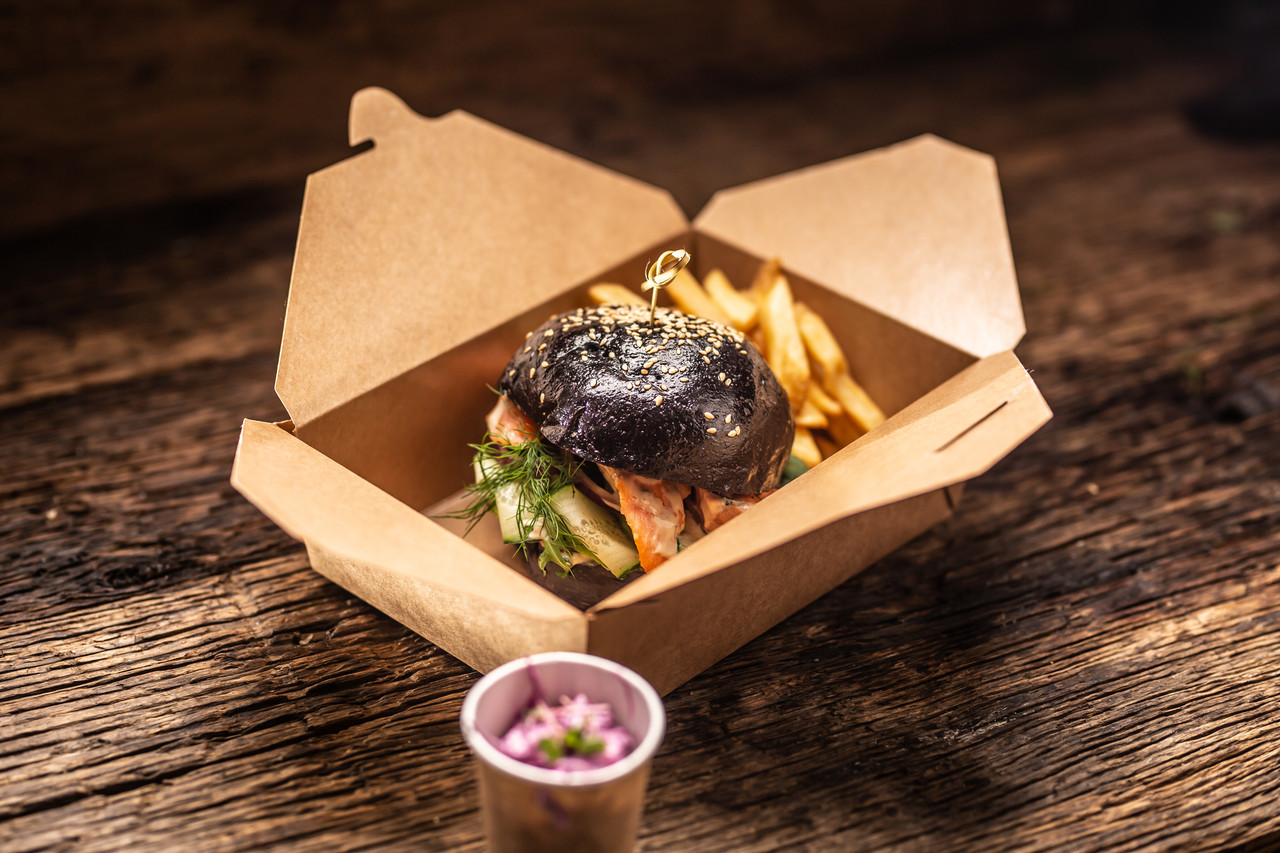 No.5 Kraft Brown Paper Takeaway Meal Box - 36oz/900ml Leakproof Food Container - pack of 150  Supply Express