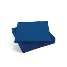 Poppies Midnight Blue 2-Ply Napkins [40x40cm] - Pack of 2000 for Restaurants & Events  Supply Express