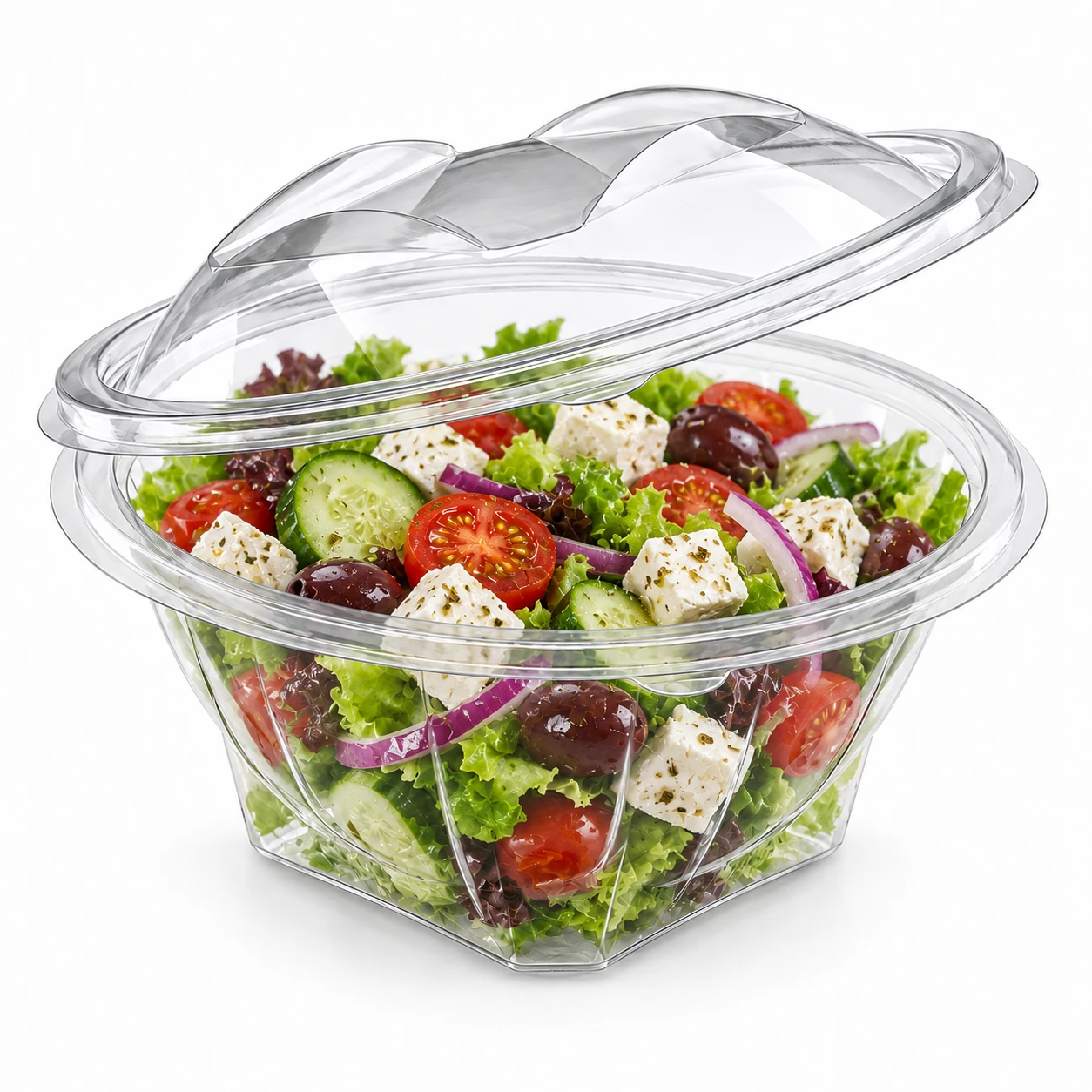 Somoplast 987 Hinged Salad Bowl 250cc (Pack of 450)